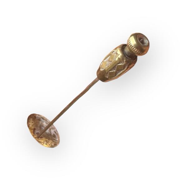 Vintage Enamel Hat Pin - Picture 4 of 5